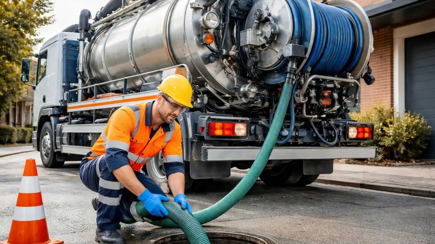 Camión y equipo técnico para trabajos de mayor escala